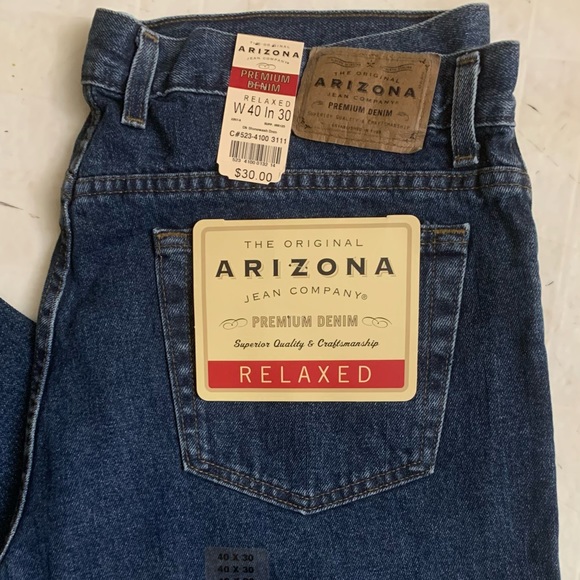Mens Arizona Relaxed Jeans NWT - Picture 3 of 4